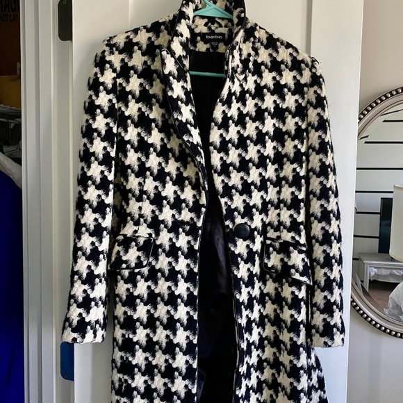 bebe Jackets & Blazers - Houndstooth  Coat